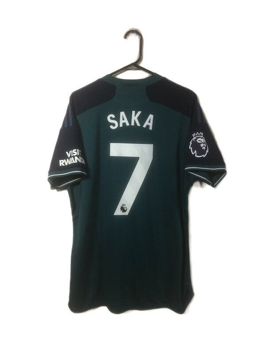 Arsenal Saka #72023/24 Large 3rd Shirt Adidas Excellent Condition HR6935