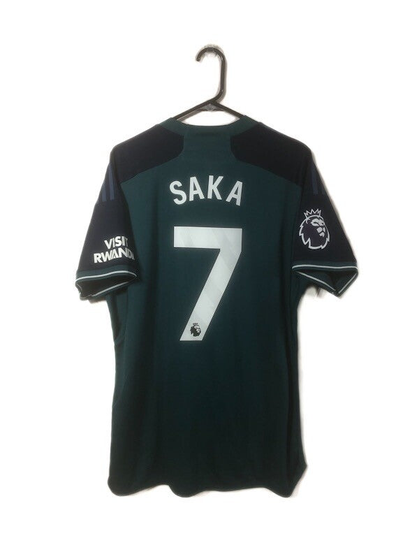 Arsenal Saka #72023/24 Large 3rd Shirt Adidas Excellent Condition HR6935