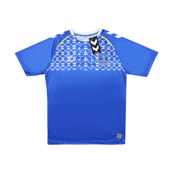 EVERTON 2023-24 PRE-MATCH SHIRT - SPONSORLESS