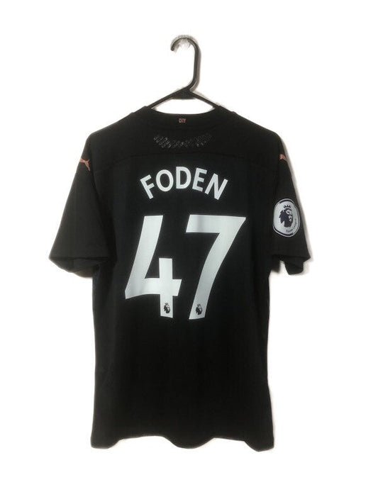 Man City Foden #47 2020/21 Large Authentic Away Excellent Condition 757005-02