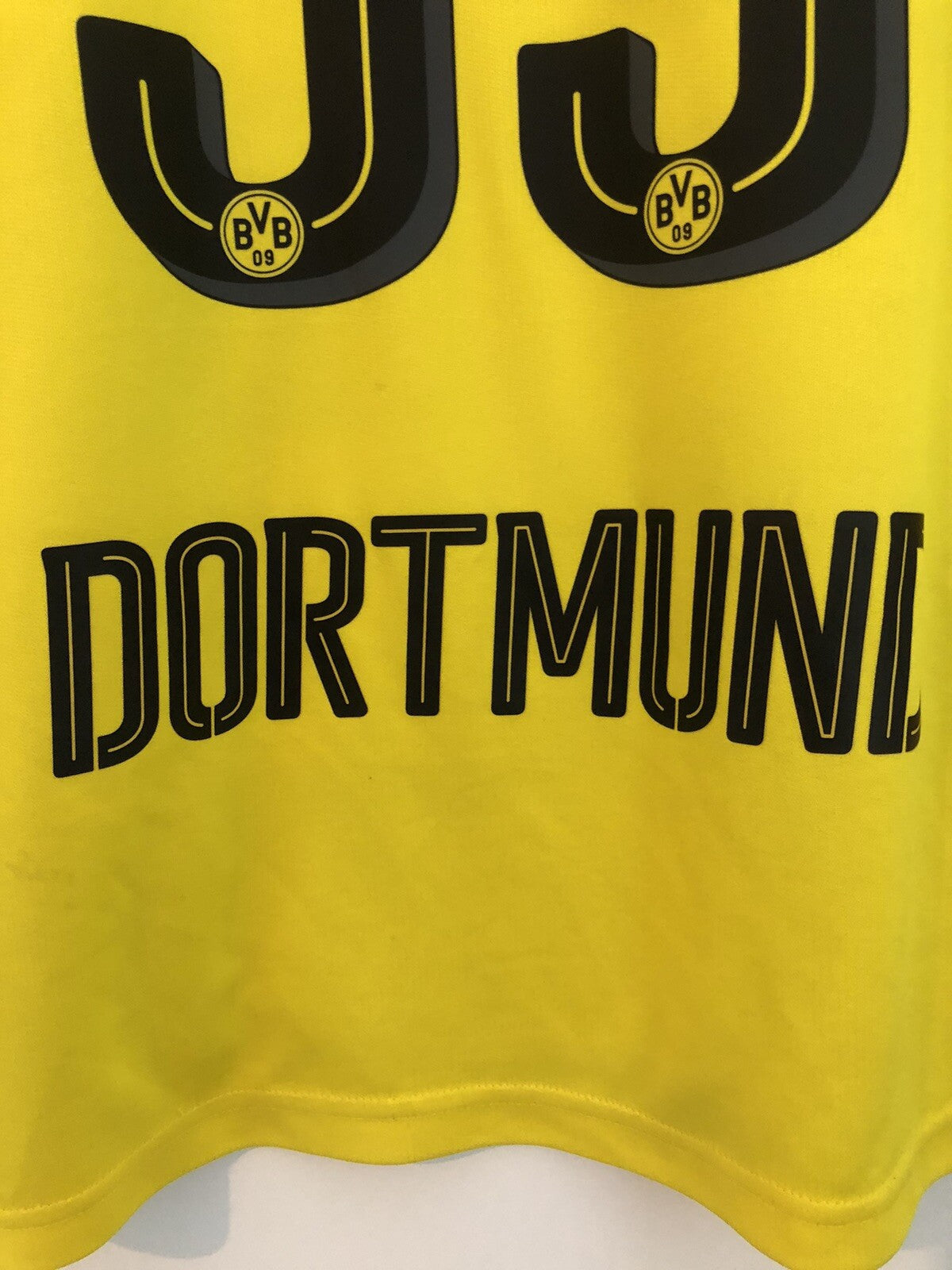 Borussia Dortmund Weigl #33 2017/18 Medium Home Shirt Excellent Condition 751670