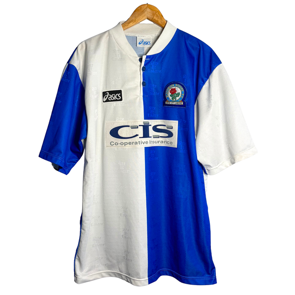 1996-98 Blackburn Rovers Home Shirt - L