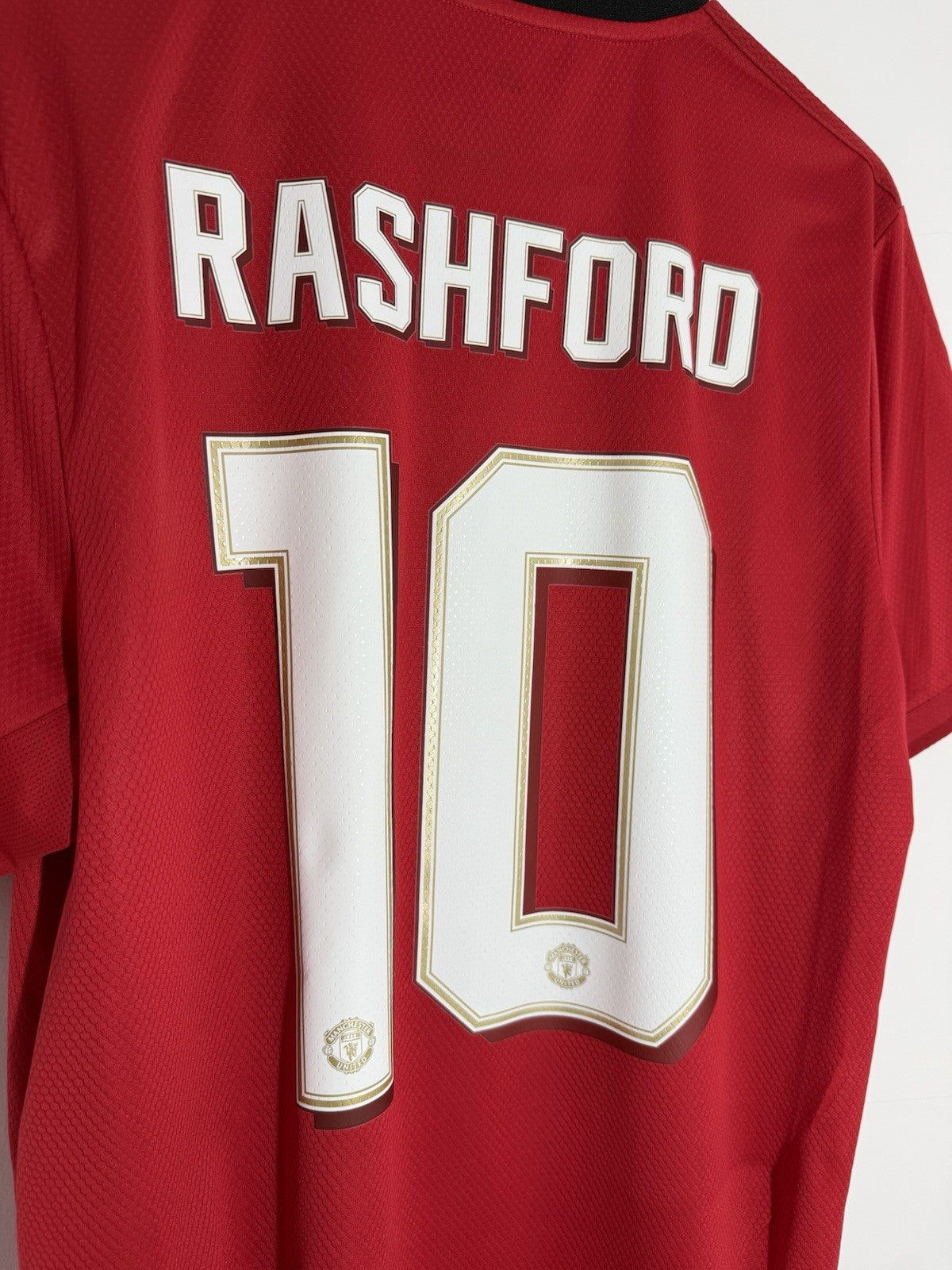 Manchester United Rashford #10 2019/20 Large Home Excellent Condition ED7386