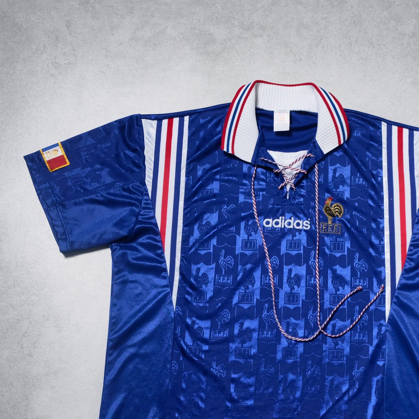 1996/98 France Home Shirt Adidas (L/XL)