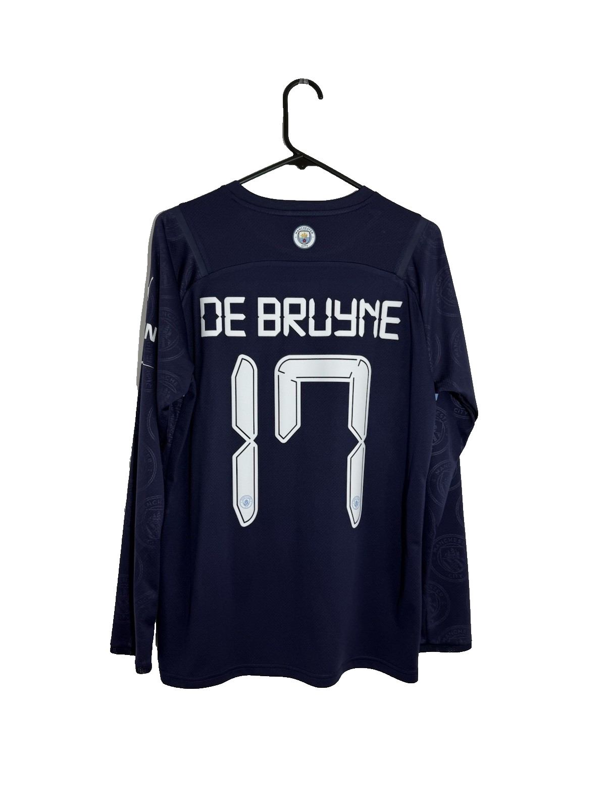 Manchester City De Bruyne #17 2021/22 Medium 3rd Shirt BNWT 759221-03