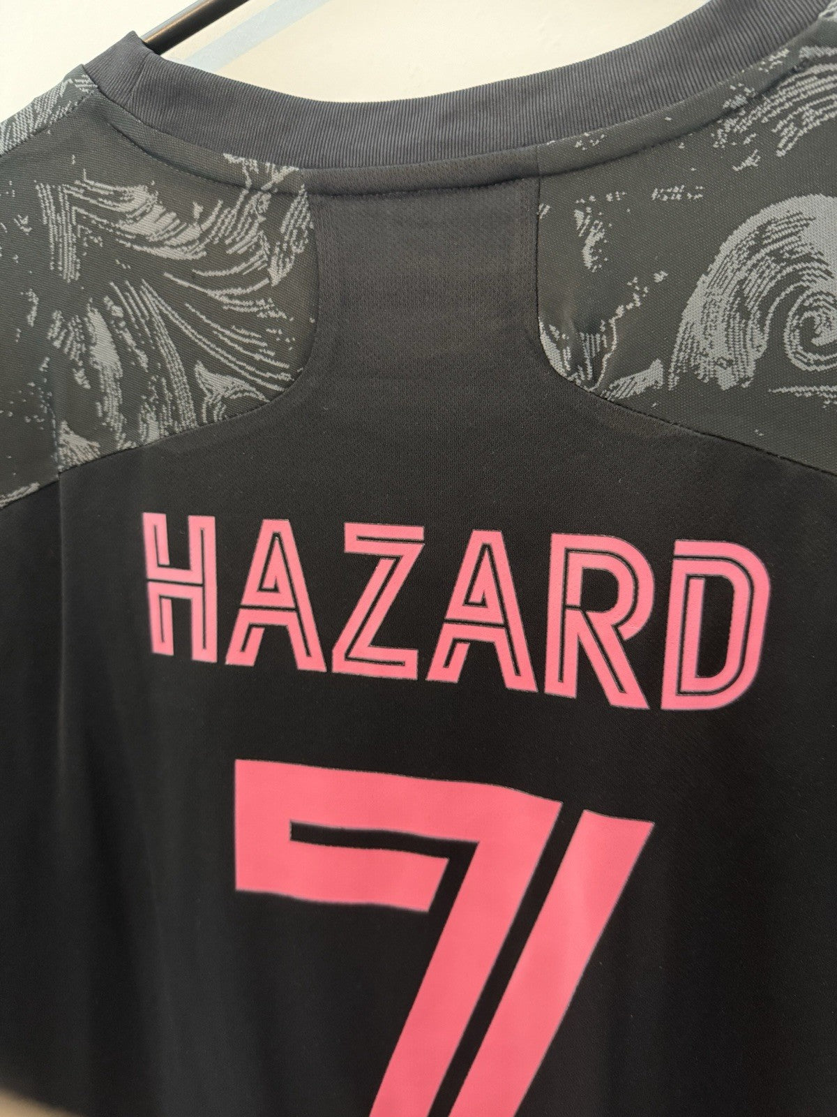 Real Madrid Hazard #7 2020/21 XL 3rd Shirt Excellent Condition GE0933