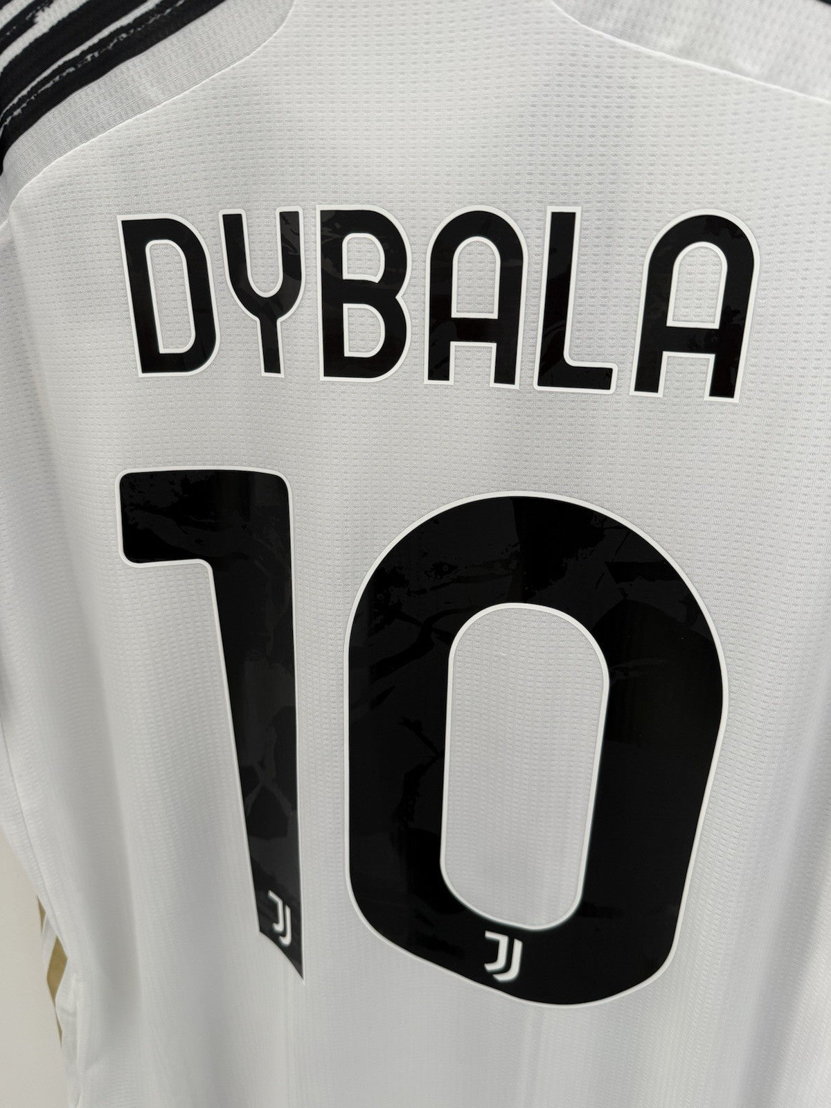 Juventus Dybala #10 2020/21 Large Home Authentic Shirt Adidas BNWT GJ7601