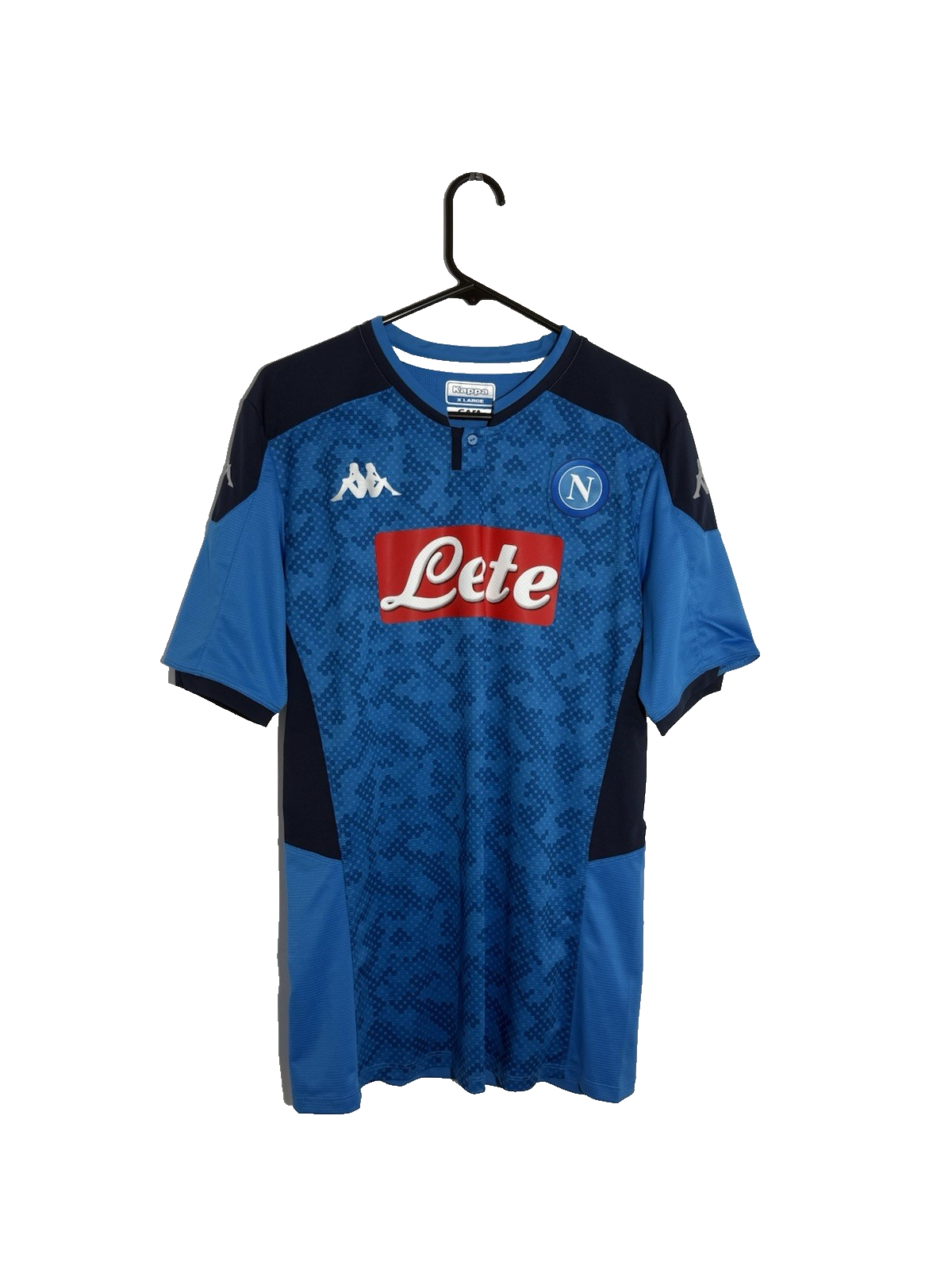 Napoli Insigne #24 2019/20 Kappa XL Slim Home Shirt BNWT 304NKF0