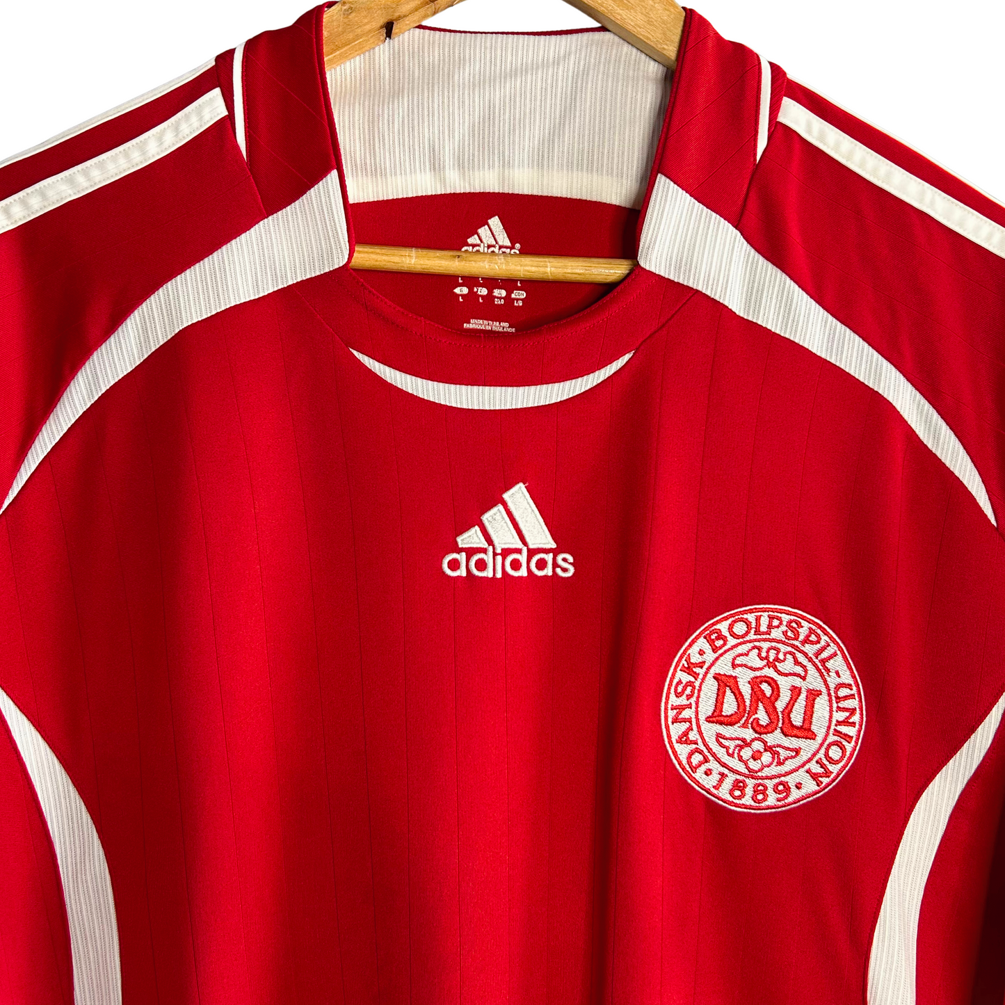 2006-08 Denmark Home Shirt - L