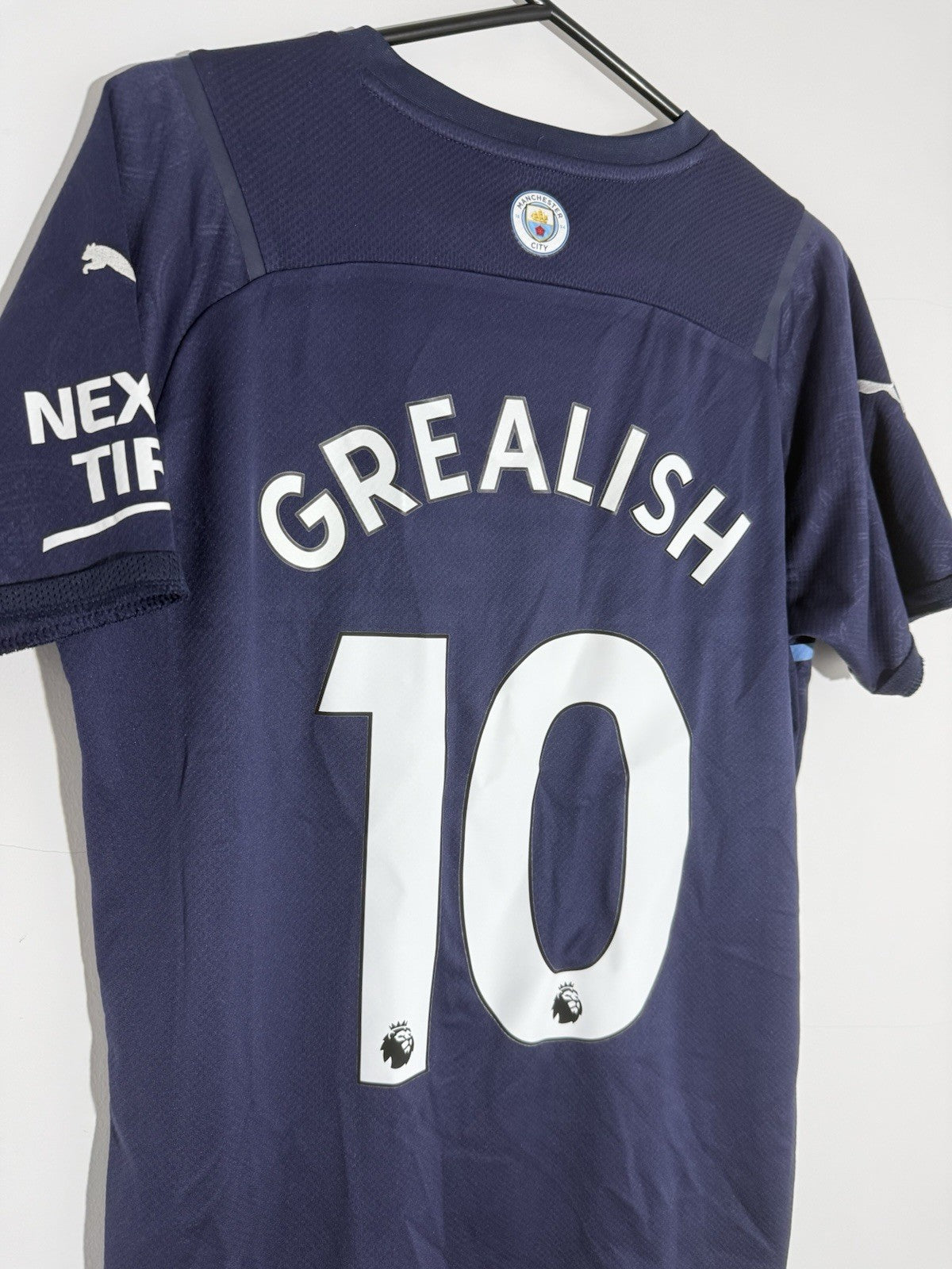 Manchester City Grealish #10 2021/22 Small 3rd Shirt Very Good Condition