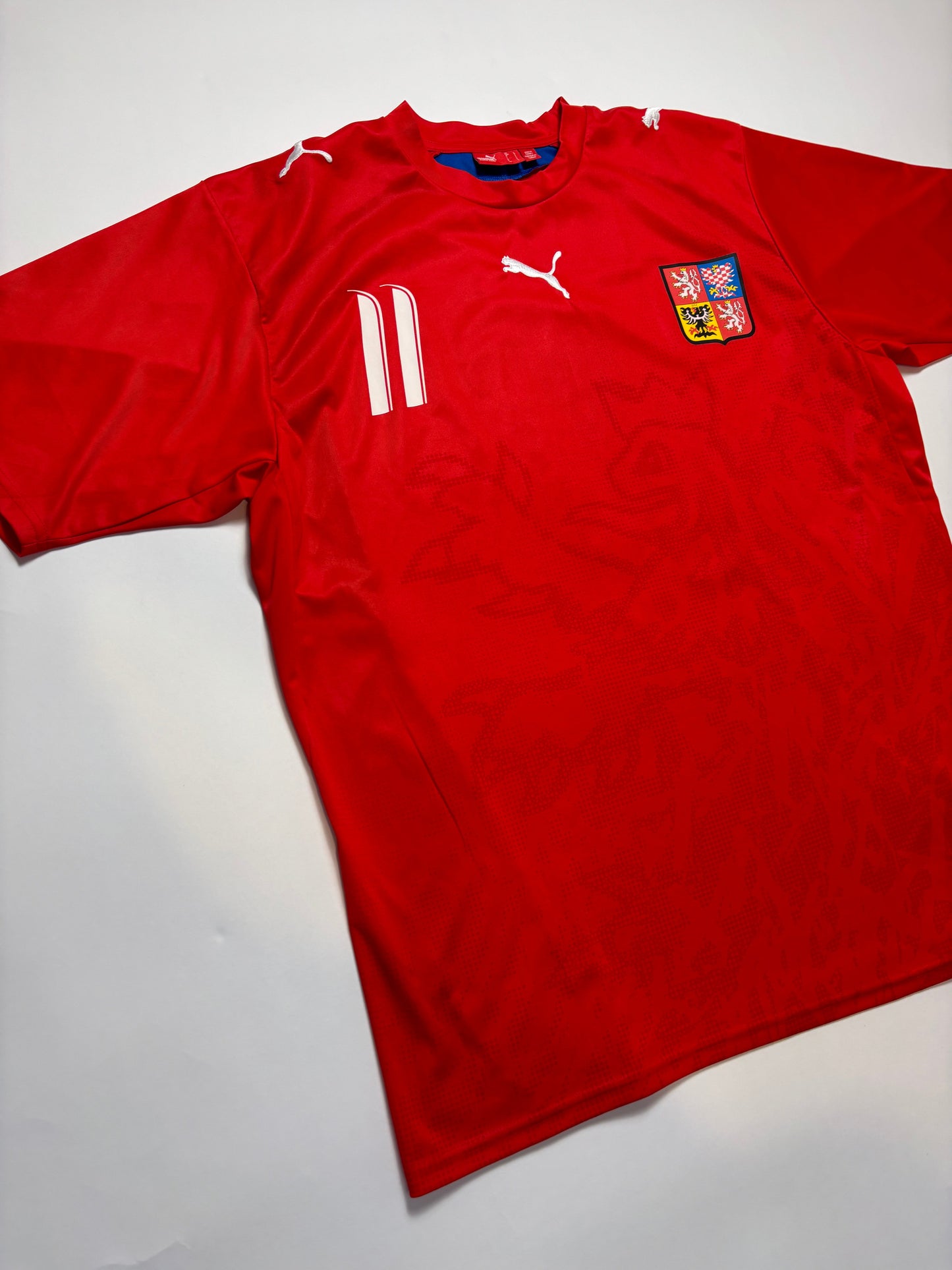 Czech Republic Home Shirt 2006/08 (L) Nedved 11