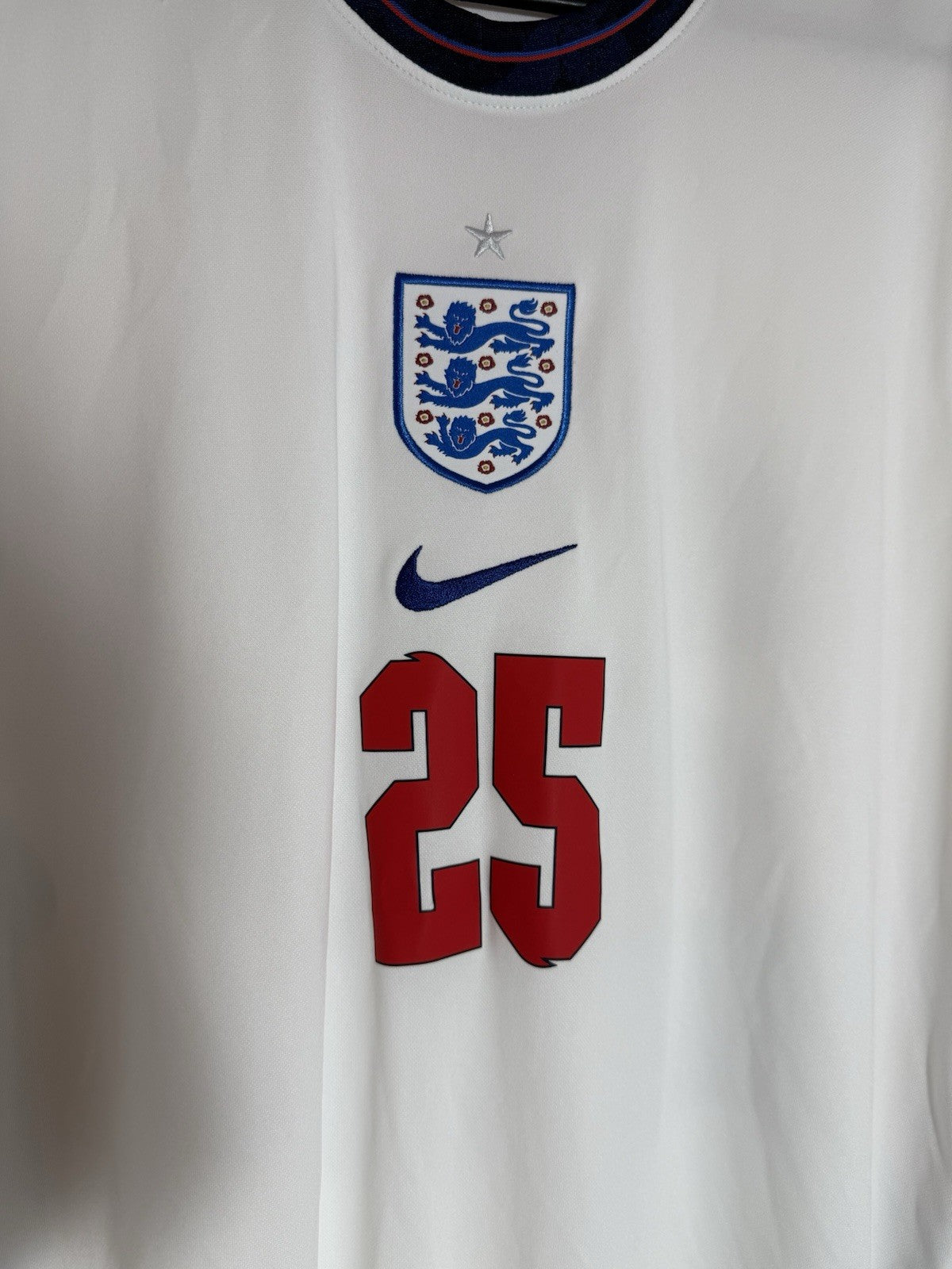 England Saka #25 2020 XL Home Shirt Excellent Condition CD0697-100