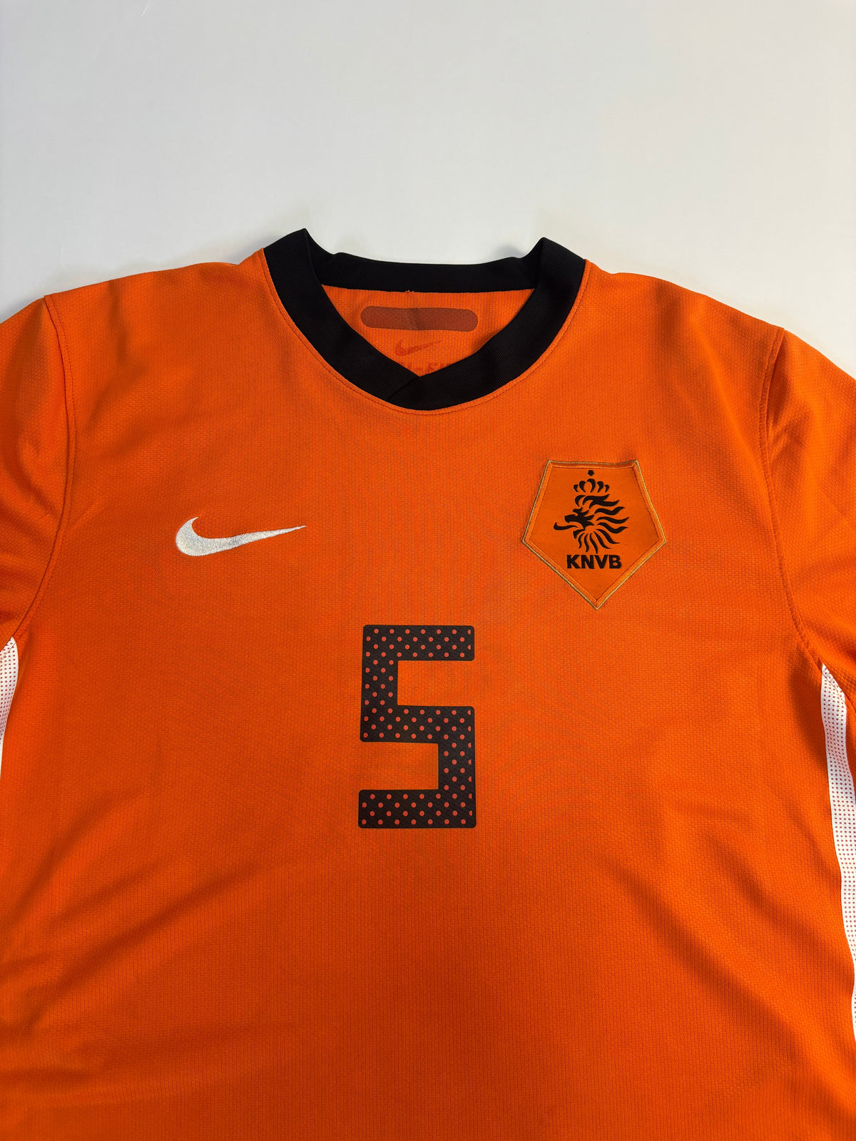 Netherlands Home Shirt 2010 (L) V.Bronckhorst 5
