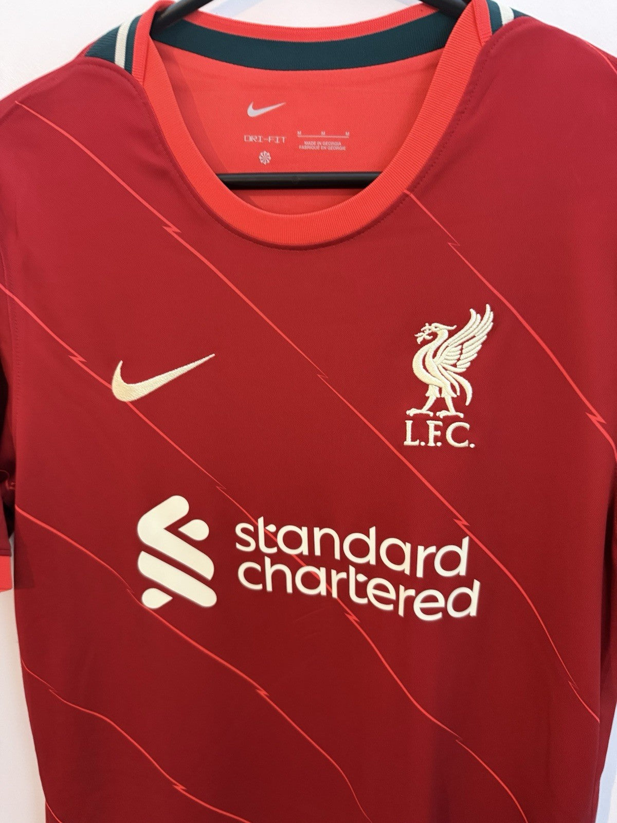 Liverpool Jones #17 2021/22 Medium Home Shirt Excellent Condition DB2560-688