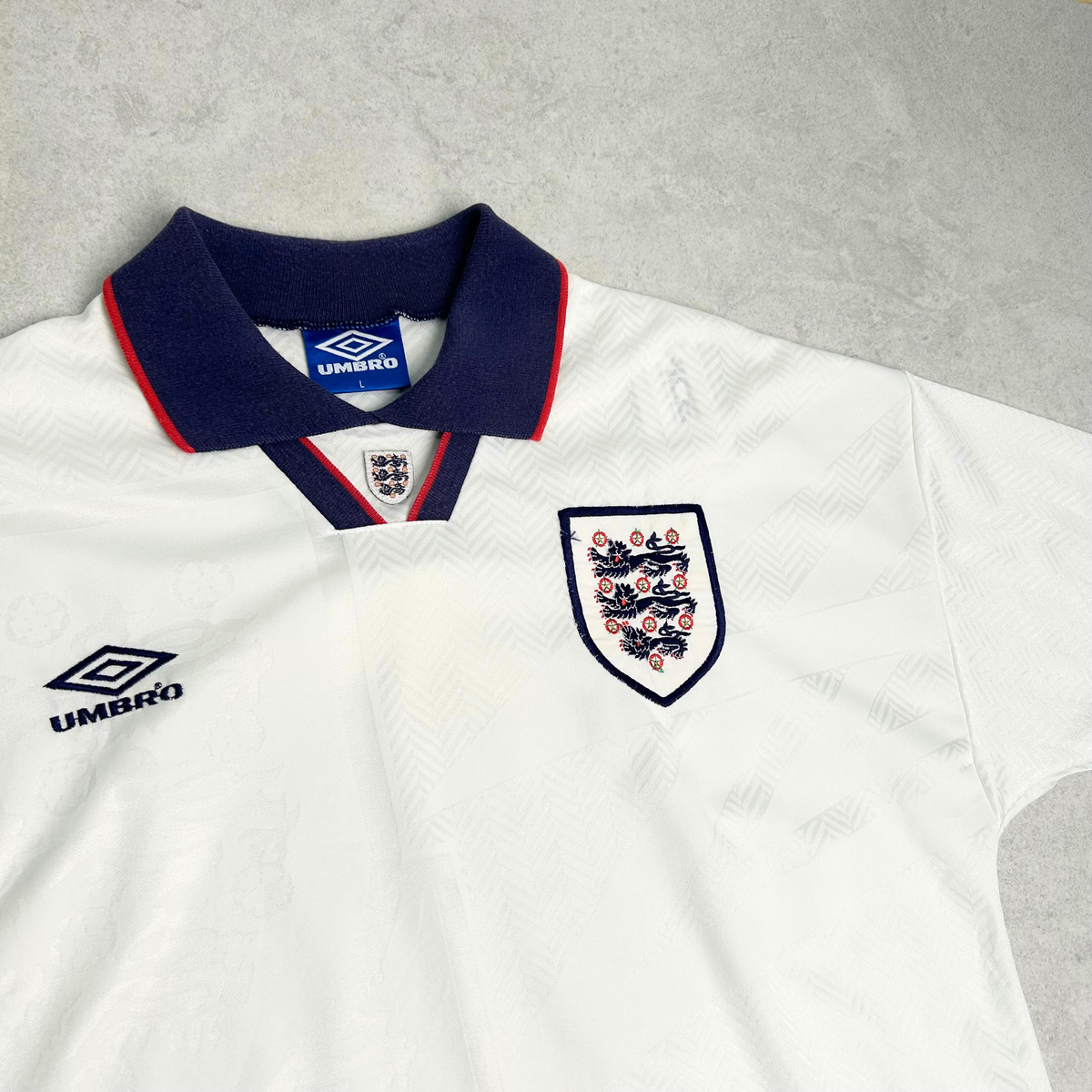 1993/95 England Home Shirt Umbro (L)