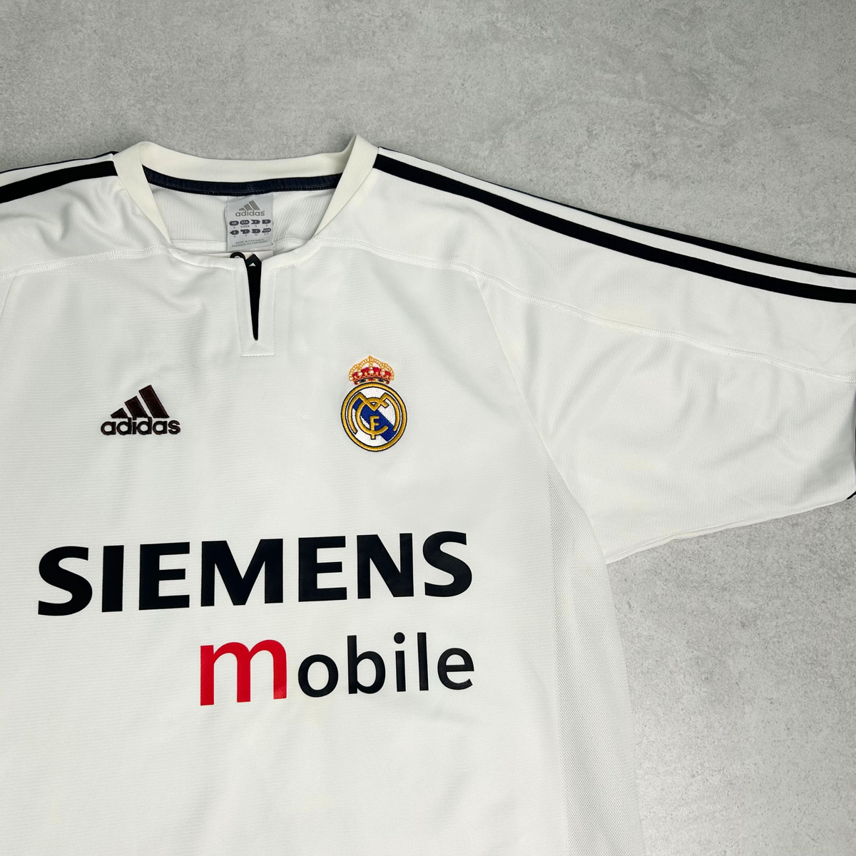 2003/04 Real Madrid Home Shirt Adidas Ronaldo (M)