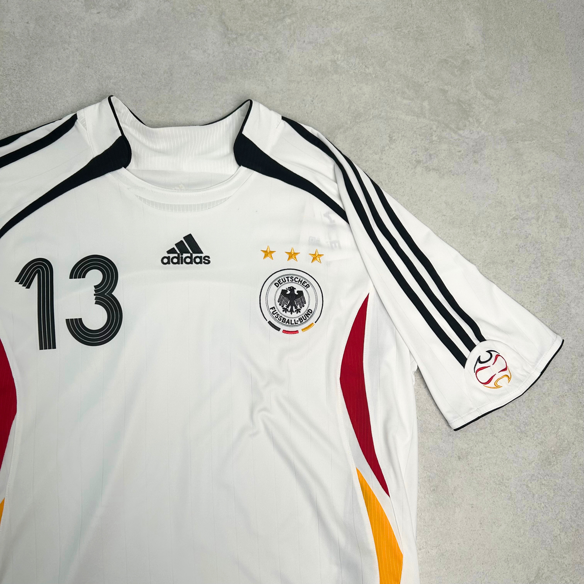 2006 Germany Home Shirt Adidas Ballack (L)
