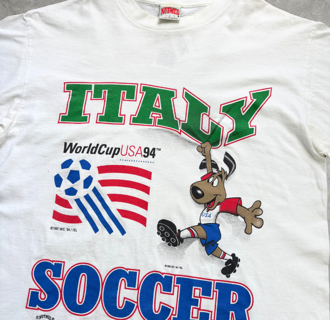 USA World Cup 1994 Vintage Single-Stitch T-Shirt Nutmeg (L/XL)