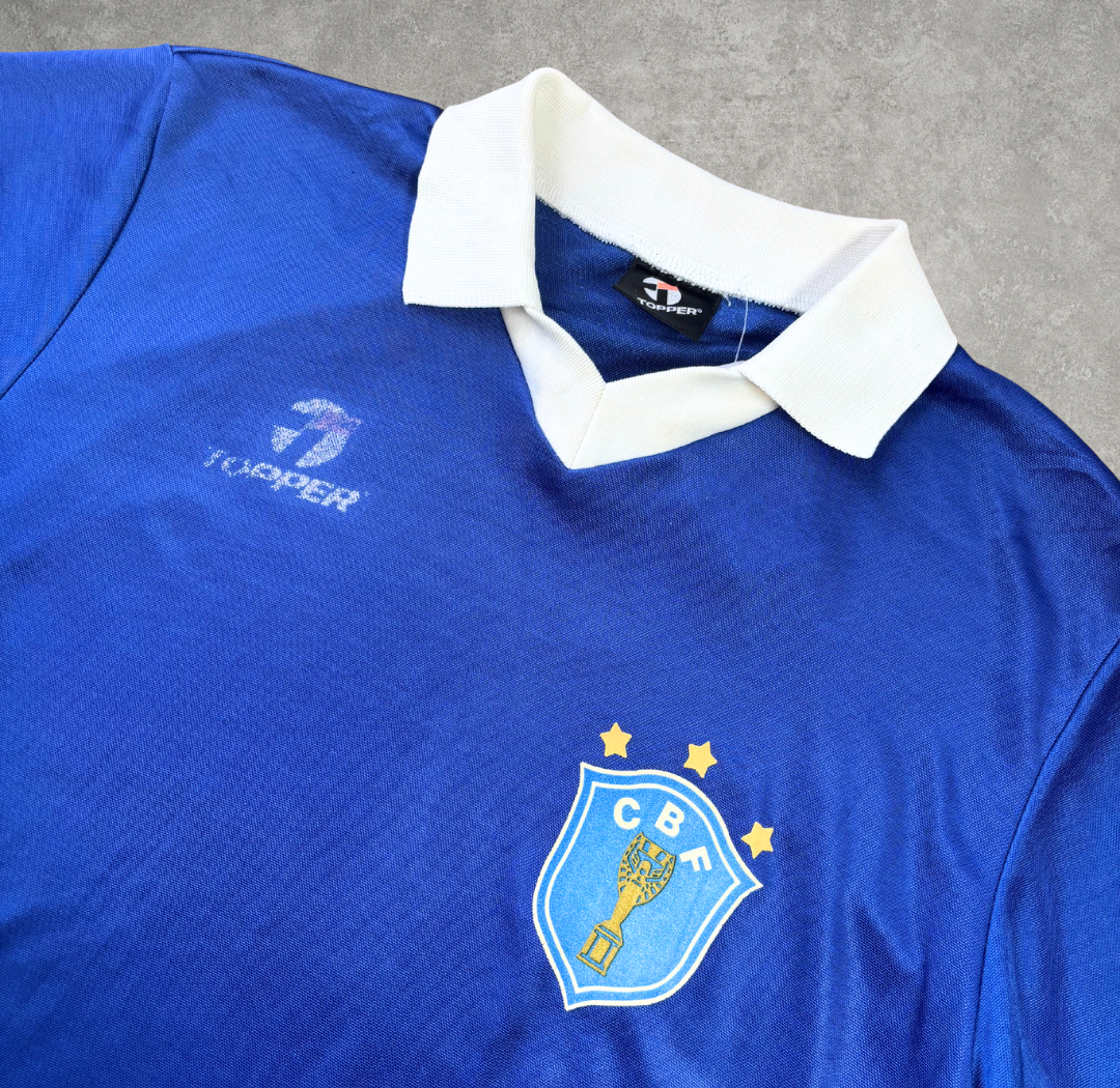 1986/88 Brazil Away Shirt Topper (M/L)
