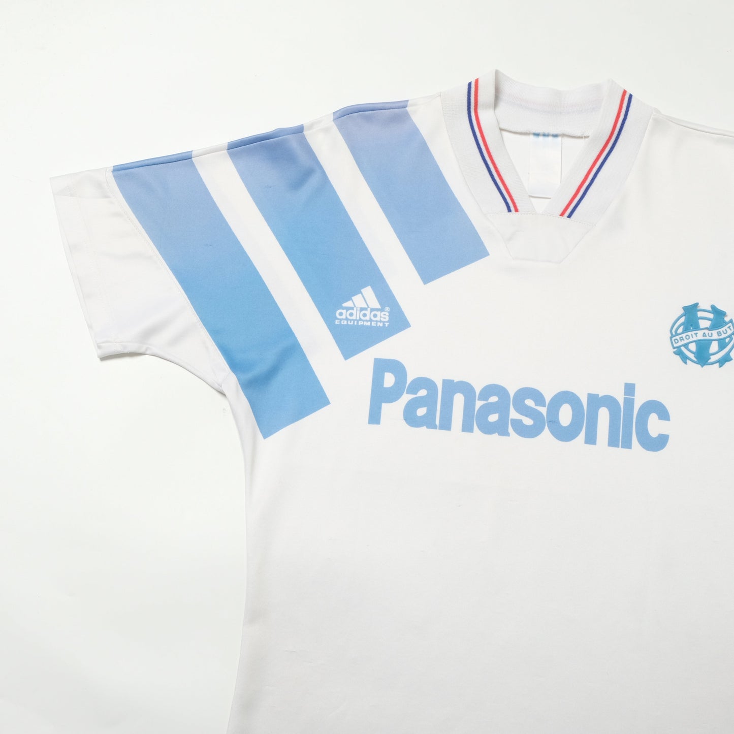1991/92 Olympique Marseille Home Shirt Adidas (M/L)