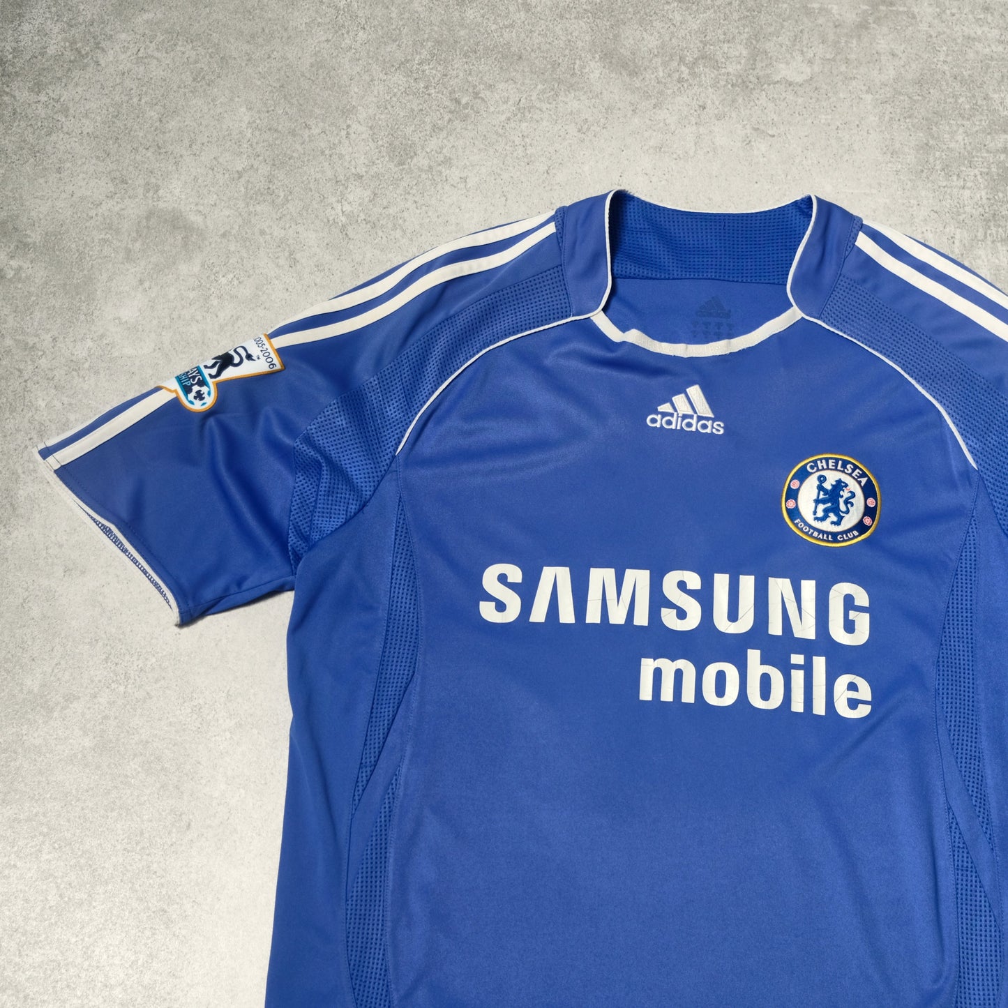 2006/08 Chelsea Home Shirt Adidas Drogba (L)