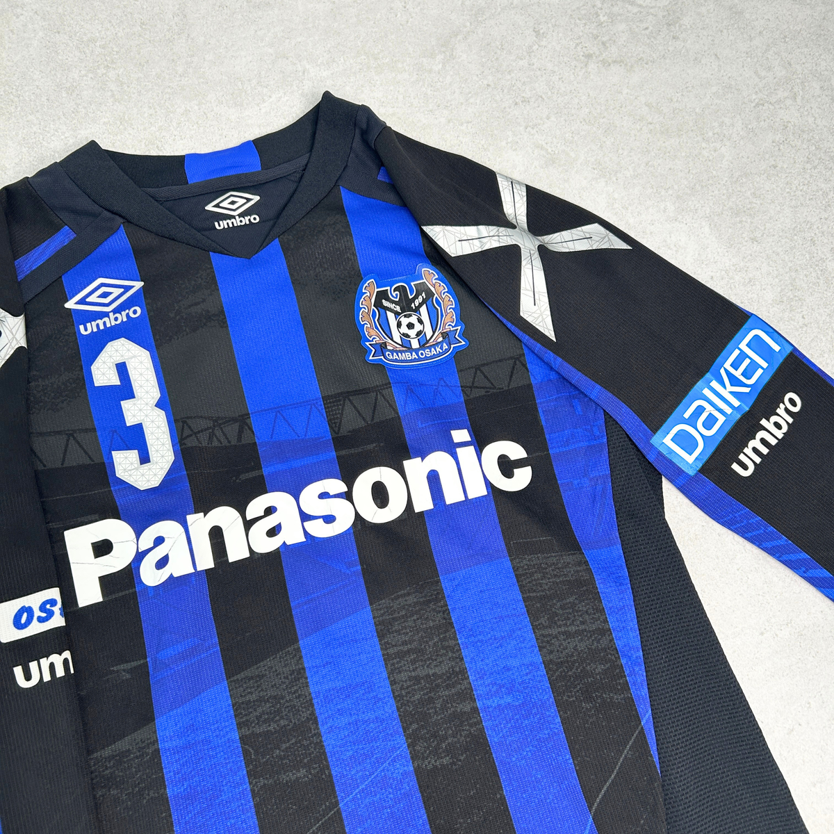 2016 Gamba Osaka Home Shirt Umbro J-League Player Issue (L)