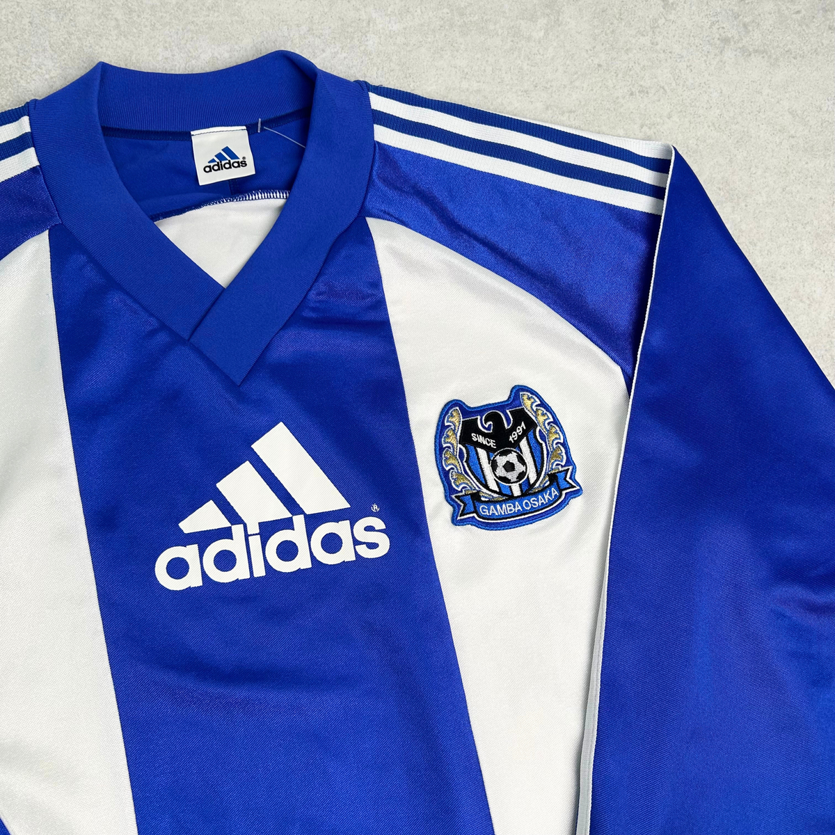 1997/98 Gamba Osaka Training Shirt Adidas Player Issue (XL)