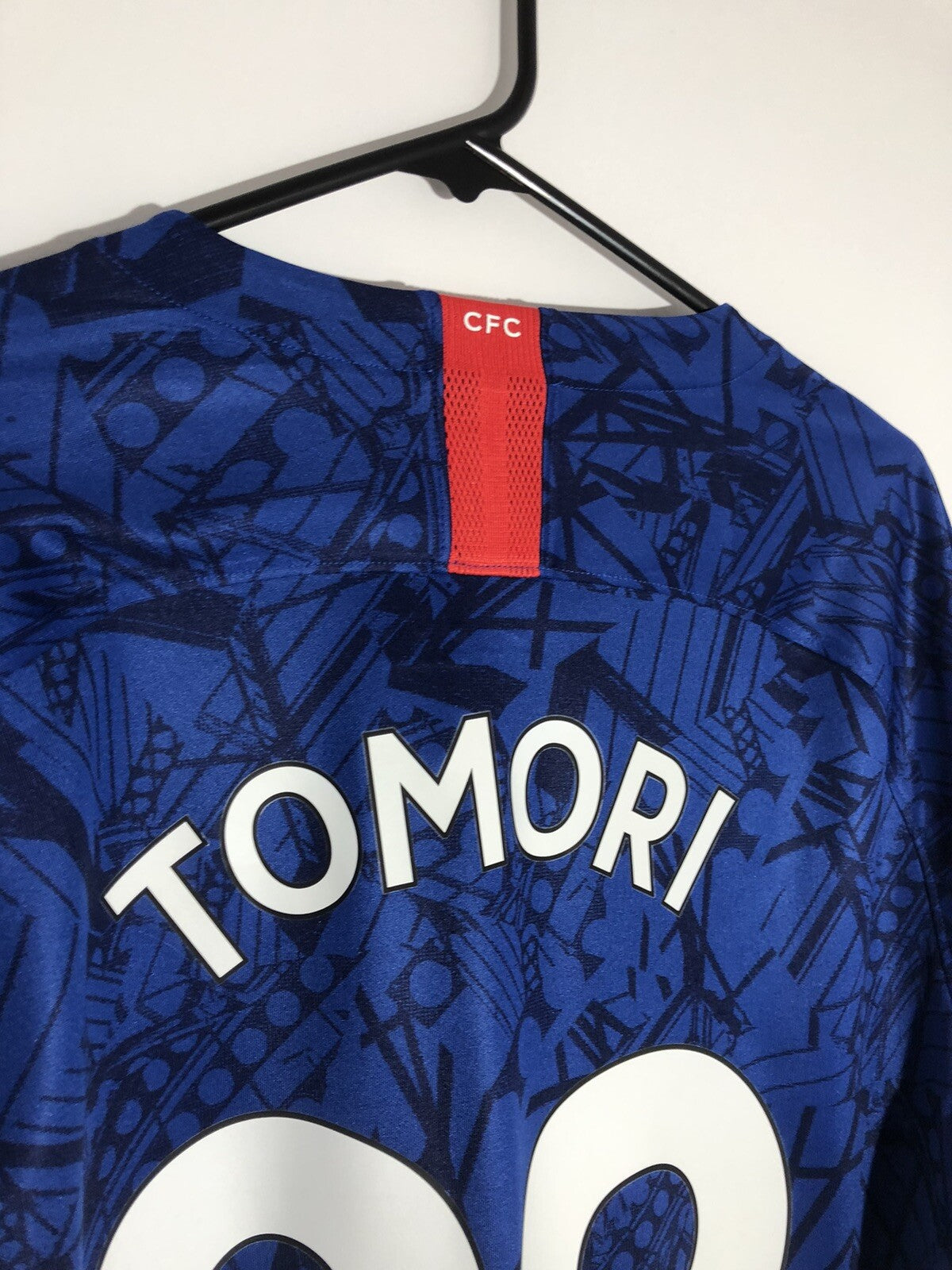 Chelsea Tomori #29 XL 2019/20 Home Shirt Excellent Condition AJ5529-495