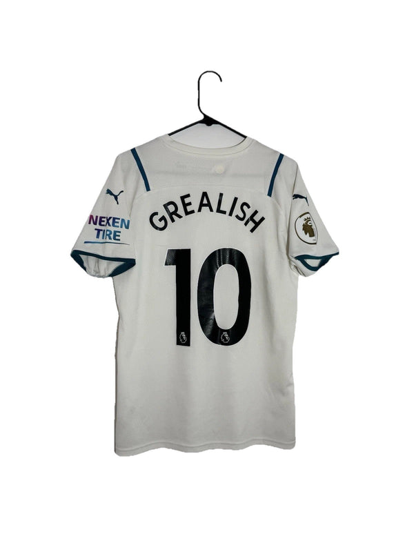 Manchester City Grealish #10 2021/22 Medium Away Very Good Condition 759211-02
