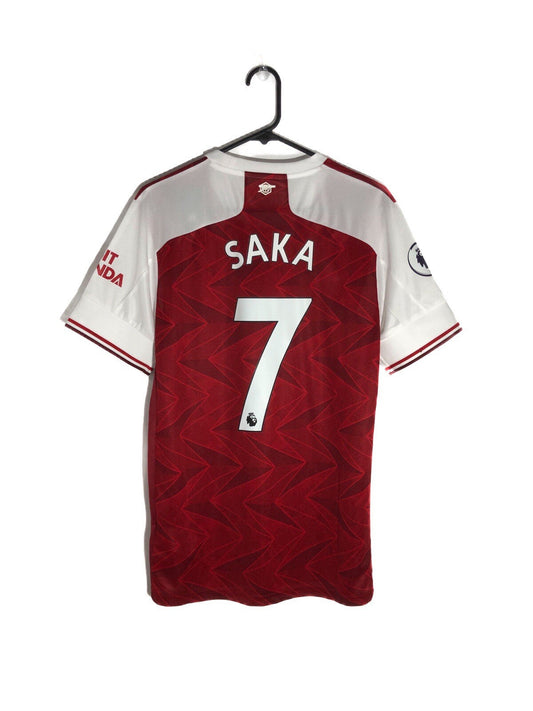 Arsenal Saka #7 2020/21 Medium Home Shirt Adidas BNWT EH5817