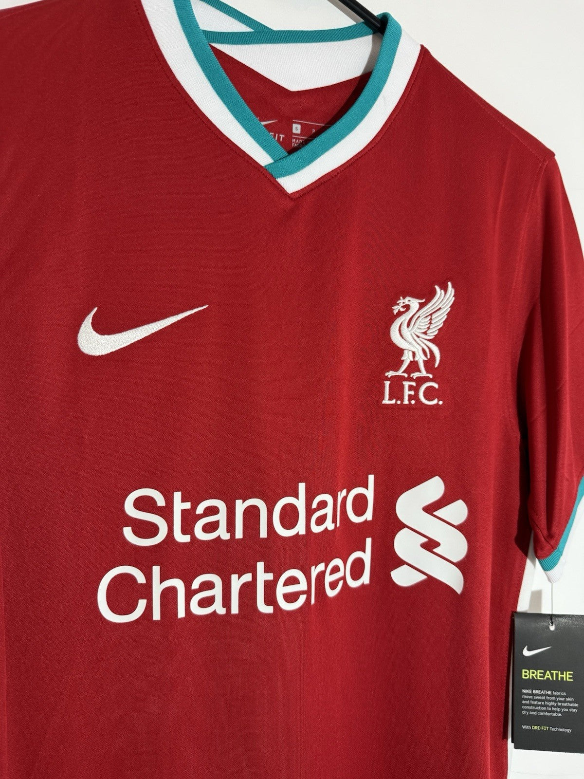 Liverpool Diogo J #20 Small 2020/21 Home Shirt BNWT CZ2636-687