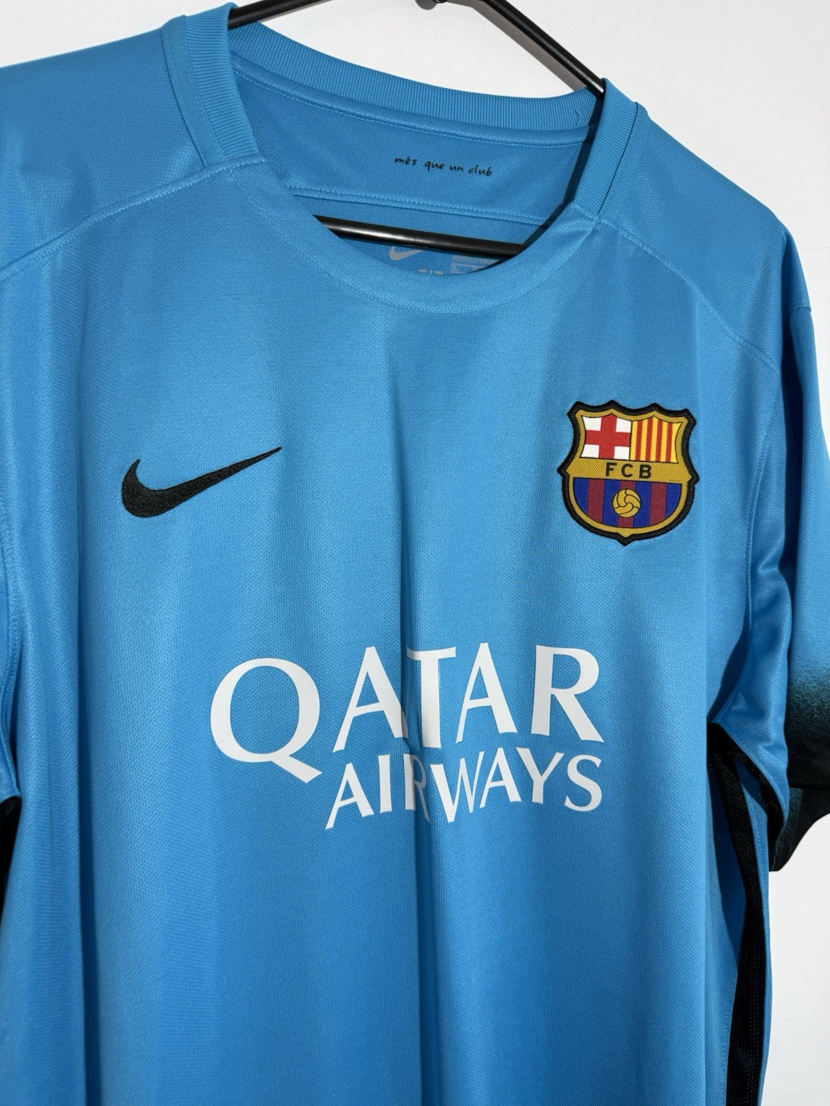 Barcelona Messi #10 2015/16 XL 3rd Shirt Nike Excellent Condition 658789-426