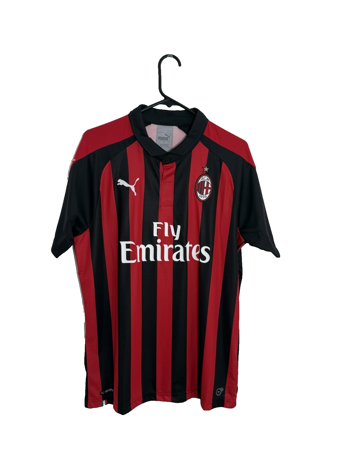 AC Milan Calabria #2 2018/19 Large Home Shirt Puma BNWT 754419-06
