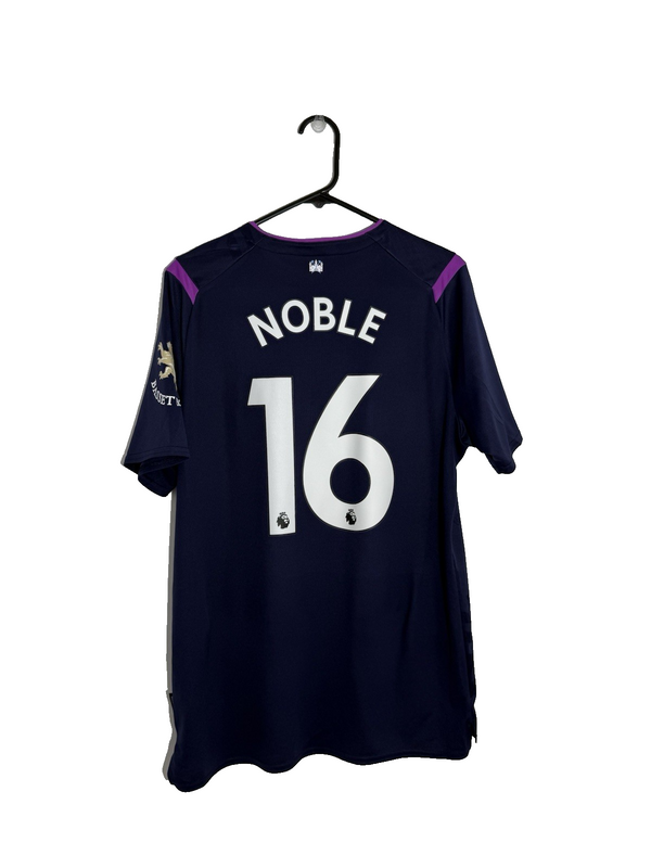 West Ham United Noble #16 2019/20 Large 3rd Shirt Umbro Excellent Condition