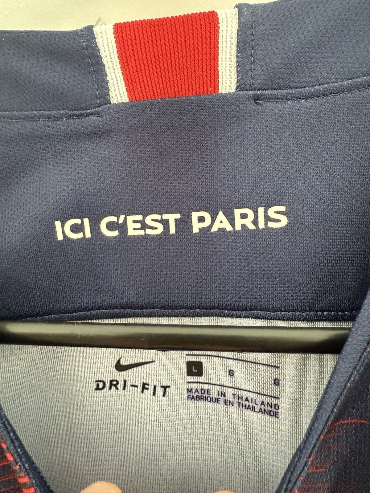 PSG Veratti #6 2018/19 Large Home Shirt Nike BNWT 894432-411