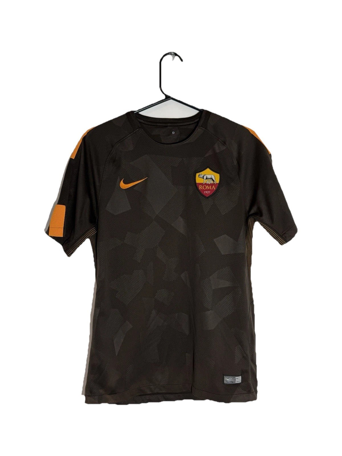AS Roma Nainggolan #4 2017/18 3rd Medium Shirt Excellent Condition 847282-220