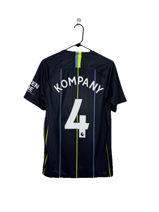 Manchester City Kompany #4 2018/19 Small Away Excellent Condition 919002-476
