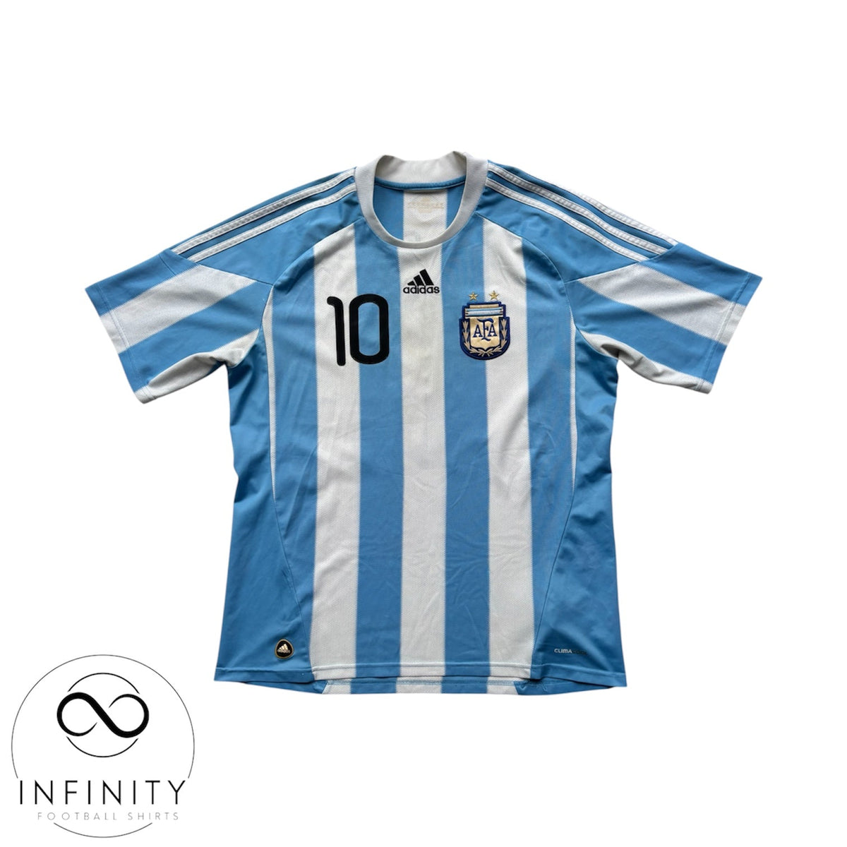Argentina Home Shirt 2010/11 (L) Messi 10