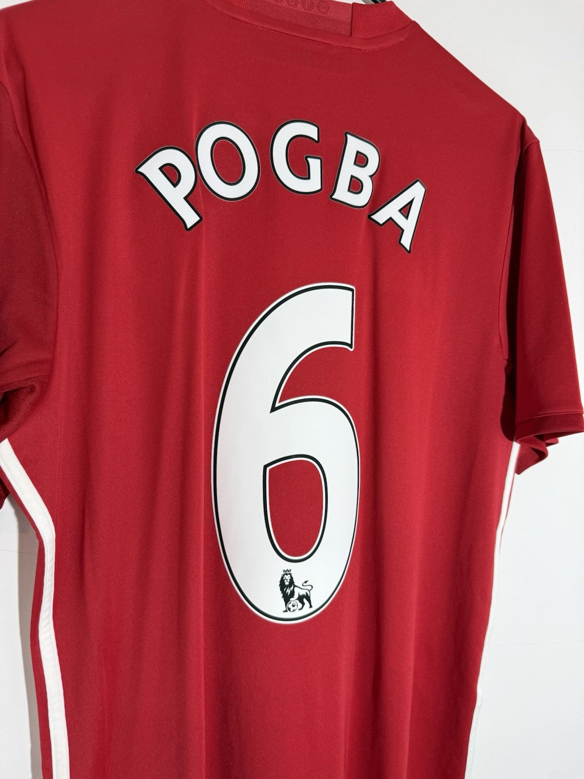 Manchester United Pogba #6 2016/17 Medium Home Shirt Adidas BNWT AI6720