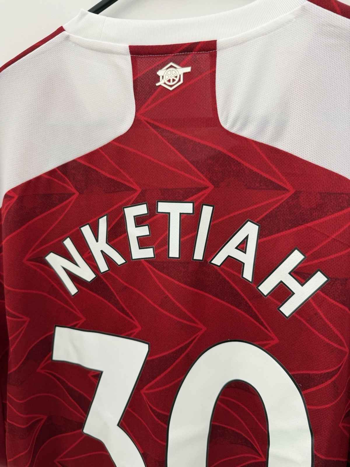 Arsenal Nketiah #30 2020/21 Large Home Shirt Adidas BNWT FH7814