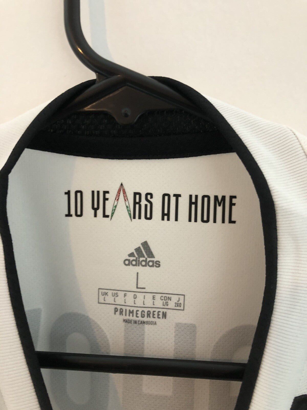 Juventus Vlahovic #7 2021/22 Large Home Shirt Adidas Excellent Condition GS1442