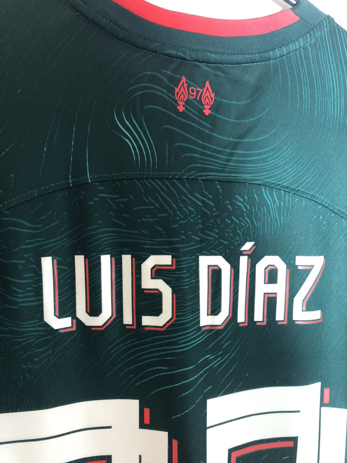 Liverpool Luis Diaz #23 2022/23 Small 3rd Shirt Excellent Condition DM1835-377