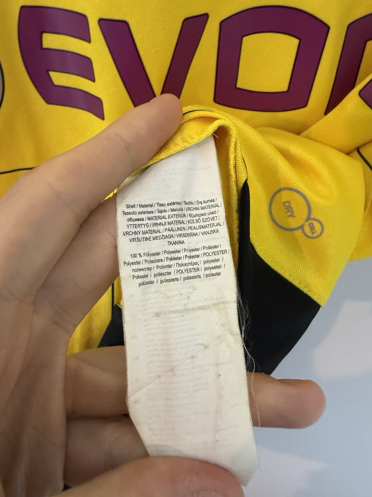 Borussia Dortmund Gundogan #8 2015/16 Large Home Excellent Condition 747991
