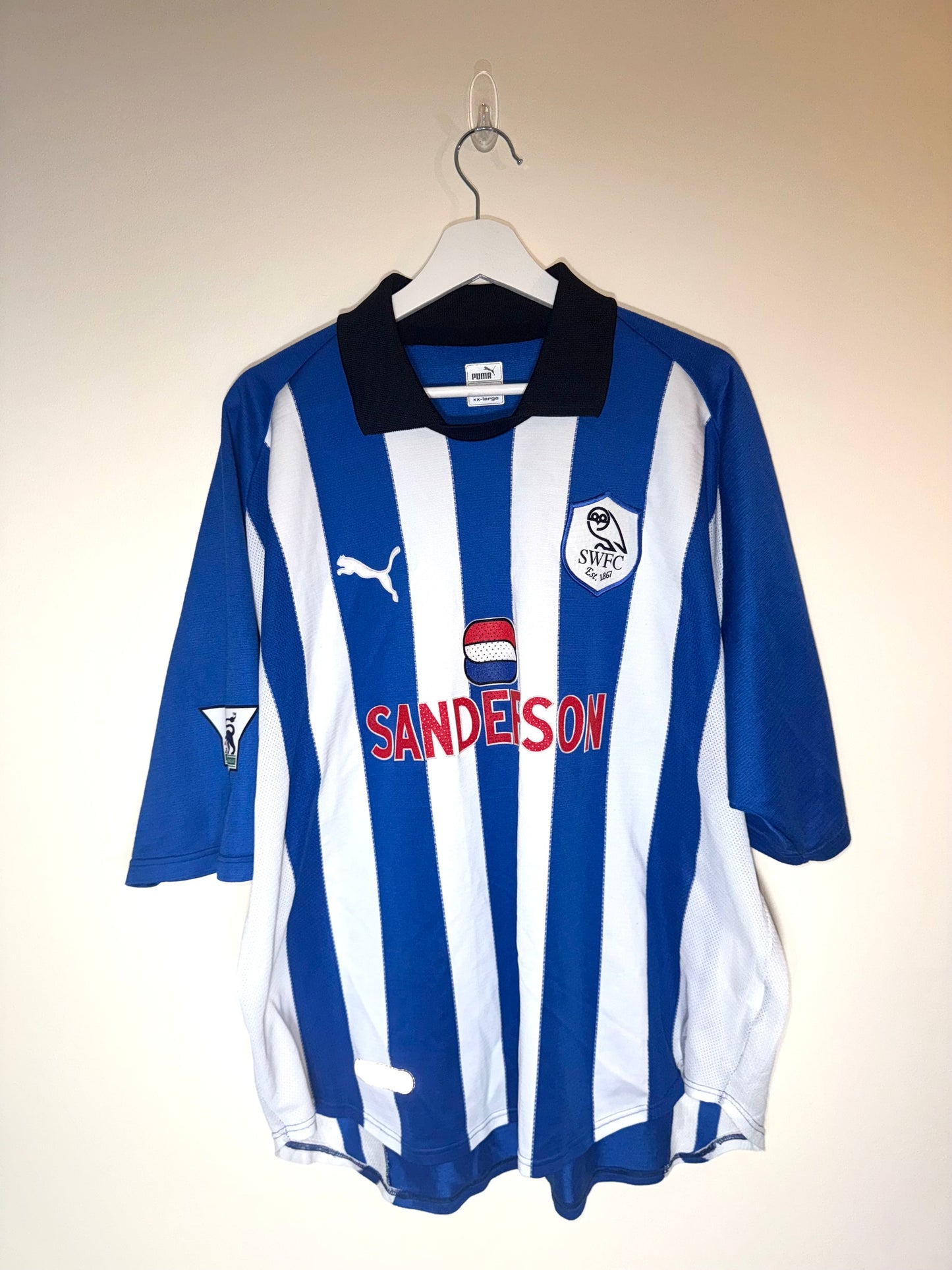 Sheffield Wednesday 1999/00 Home Shirt *CARBONE* (8/10)