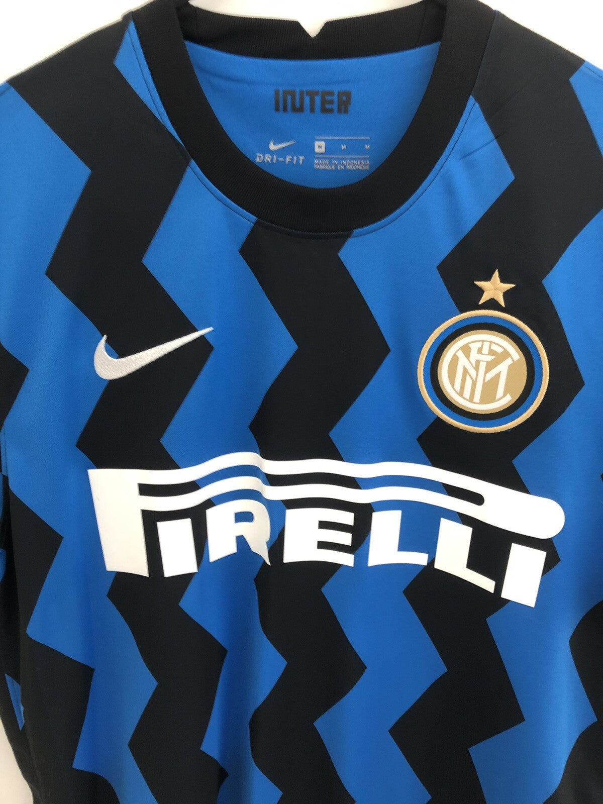 Inter Milan Dimarco #32 2020/21 Home Medium Nike Excellent Condition CD4240-414