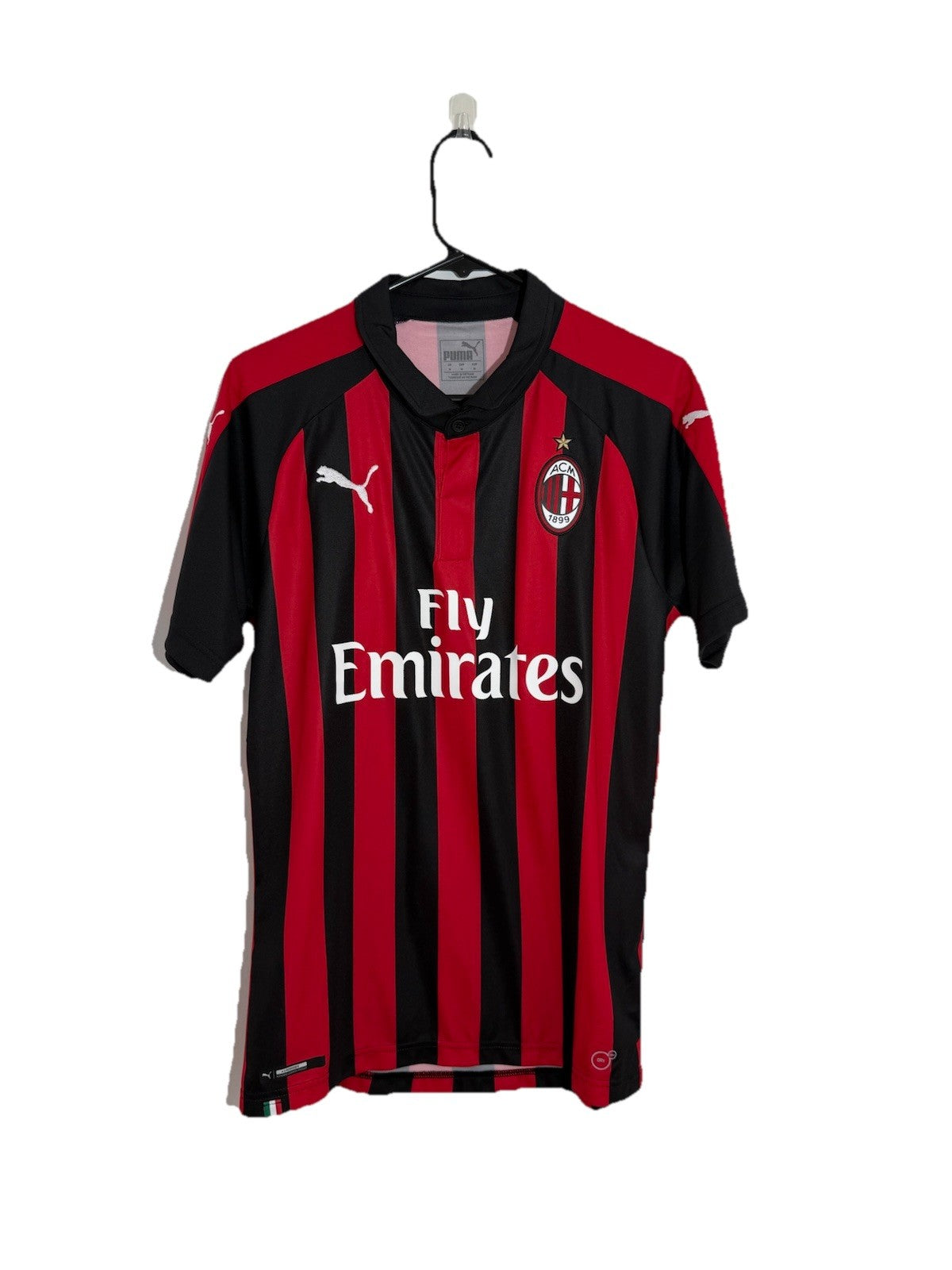 AC Milan Cutrone #63 2018/19 Medium Home Shirt Puma BNWT 754750-06
