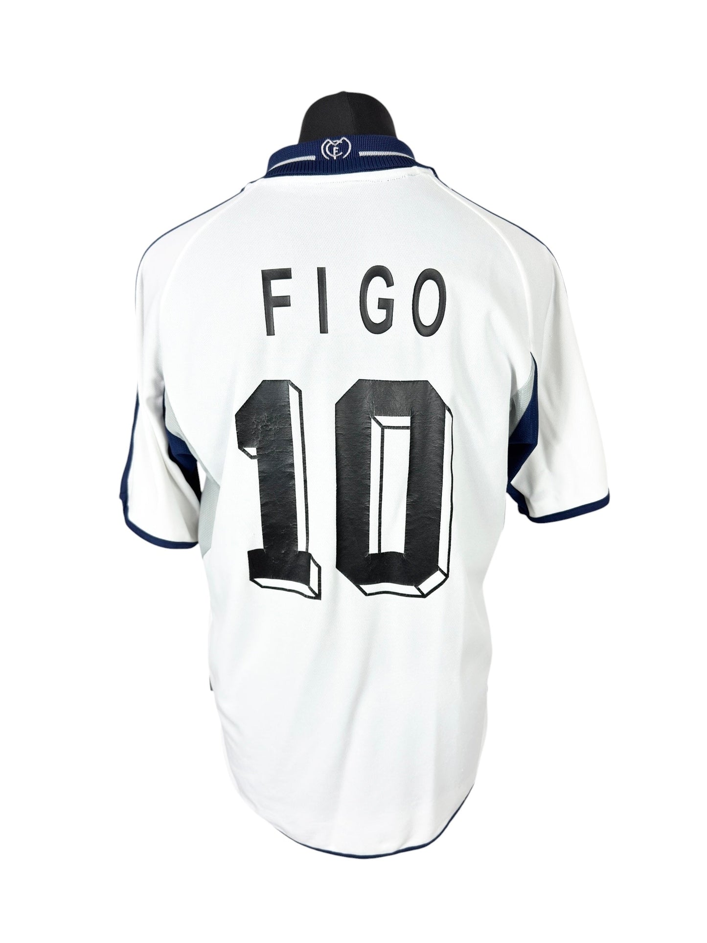 Real Madrid 2000-01 Home - Size S - Figo 10