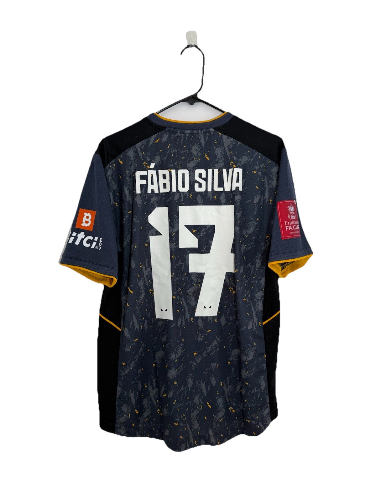 Wolverhampton Wanderers Fabio Silva #17 2021/22 Large Away Shirt Castore BNWT