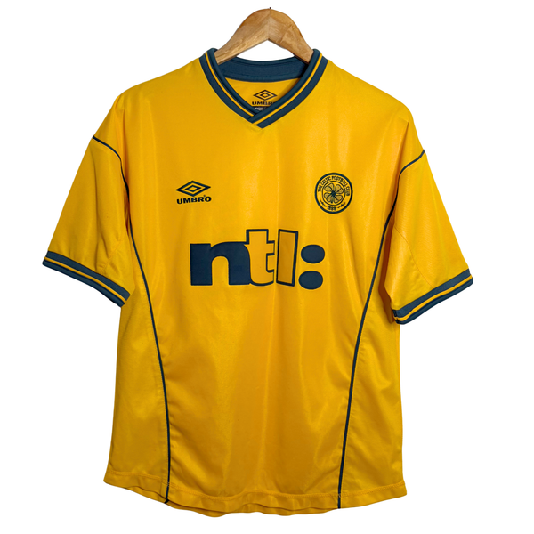 2000-01 Celtic Away Shirt - Youth (Adult S fit)