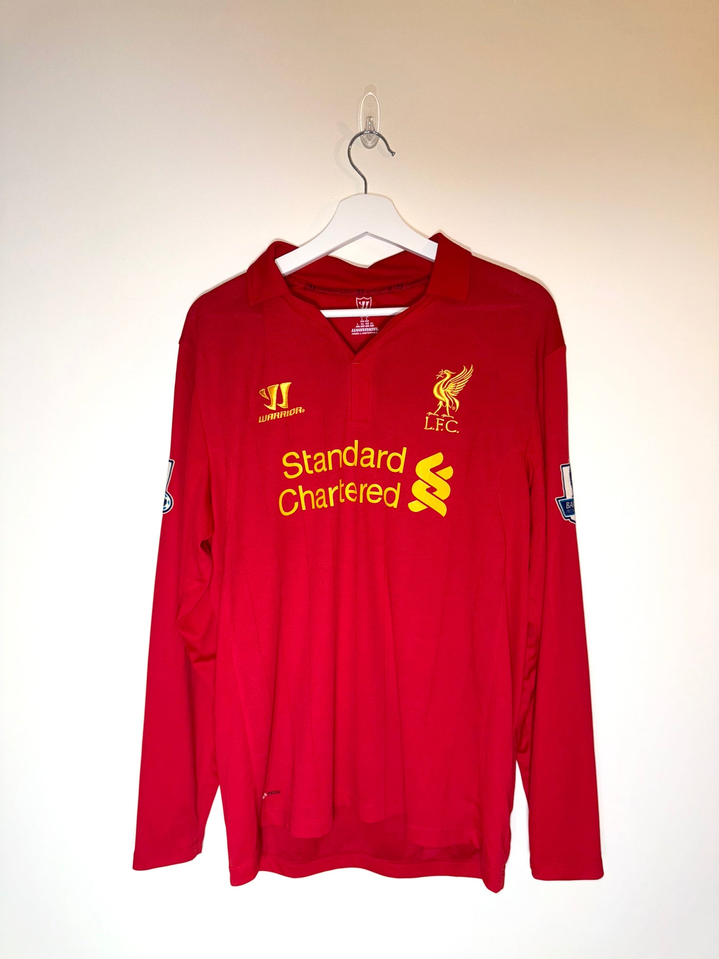 Liverpool 2012/13 Home Football Shirt *STERLING* L (7/10)
